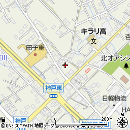 静岡県榛原郡吉田町神戸711周辺の地図