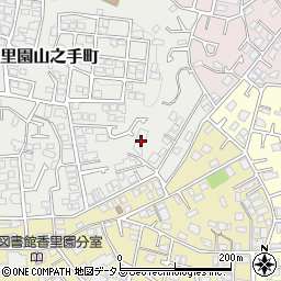 大阪府枚方市香里園山之手町49-56周辺の地図