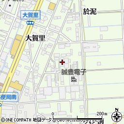 愛知県豊橋市大村町山所65周辺の地図