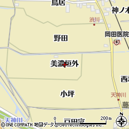 京都府木津川市山城町綺田美濃垣外周辺の地図