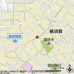 静岡県浜松市浜名区横須賀1090-1周辺の地図