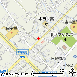 静岡県榛原郡吉田町神戸715周辺の地図