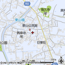 兵庫県姫路市東山703周辺の地図