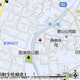 兵庫県姫路市東山434周辺の地図