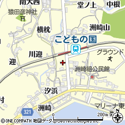 愛知県西尾市東幡豆町御堂前55周辺の地図