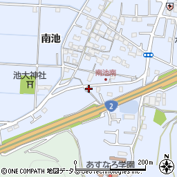兵庫県高砂市阿弥陀町南池452周辺の地図