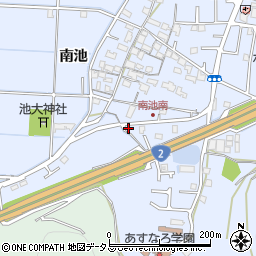 兵庫県高砂市阿弥陀町南池452周辺の地図