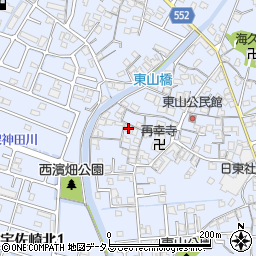 兵庫県姫路市東山446周辺の地図