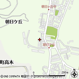 兵庫県三木市別所町朝日ケ丘1-173周辺の地図