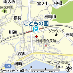 愛知県西尾市東幡豆町御堂前周辺の地図