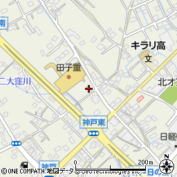 静岡県榛原郡吉田町神戸1621周辺の地図