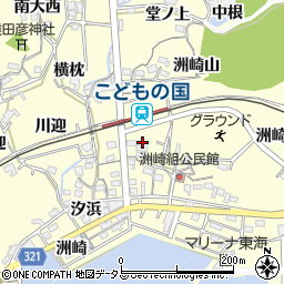 愛知県西尾市東幡豆町（御堂前）周辺の地図