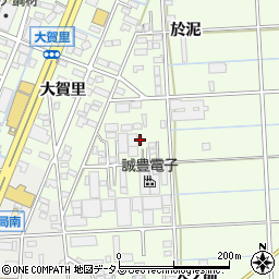 愛知県豊橋市大村町山所63周辺の地図