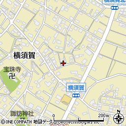 静岡県浜松市浜名区横須賀423周辺の地図