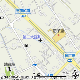 静岡県榛原郡吉田町神戸1612周辺の地図