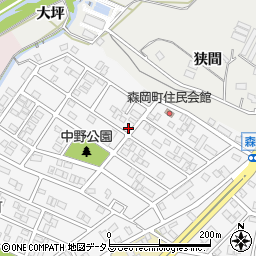 〒441-1114 愛知県豊橋市森岡町の地図