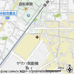 静岡県浜松市浜名区横須賀1621周辺の地図