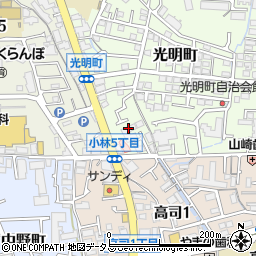 ロイヤルメゾン宝塚南周辺の地図