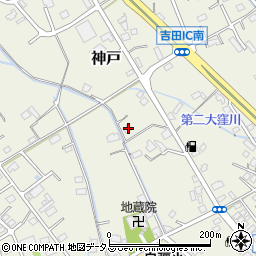 静岡県榛原郡吉田町神戸1715周辺の地図