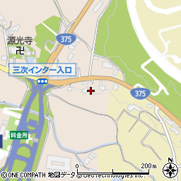 広島県三次市西酒屋町180-2周辺の地図