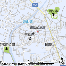 兵庫県姫路市東山414周辺の地図