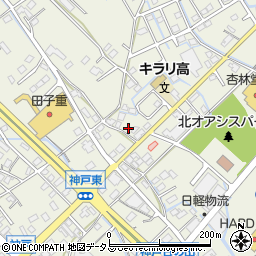静岡県榛原郡吉田町神戸712-7周辺の地図