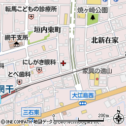 兵庫県姫路市網干区垣内東町12周辺の地図