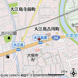 兵庫県姫路市網干区大江島古川町周辺の地図