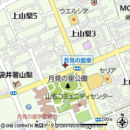 ファミリーマート袋井月見の里店周辺の地図