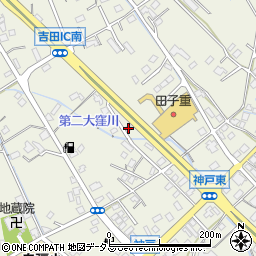 静岡県榛原郡吉田町神戸1611-1周辺の地図