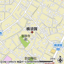 静岡県浜松市浜名区横須賀1063周辺の地図