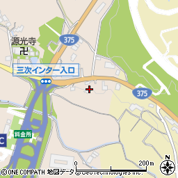 広島県三次市西酒屋町180周辺の地図