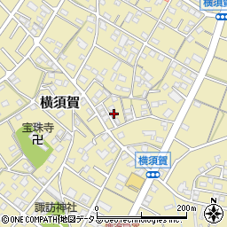 静岡県浜松市浜名区横須賀429周辺の地図