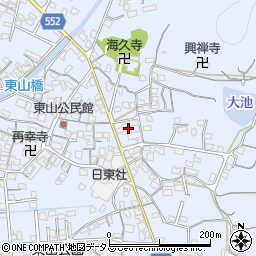 兵庫県姫路市東山686周辺の地図