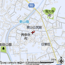 兵庫県姫路市東山714周辺の地図