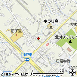 静岡県榛原郡吉田町神戸712周辺の地図