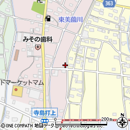 静岡県浜松市浜名区東美薗37周辺の地図