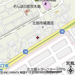 本井海苔株式会社周辺の地図
