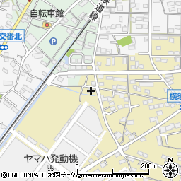 静岡県浜松市浜名区横須賀1614周辺の地図
