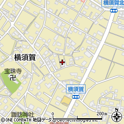 静岡県浜松市浜名区横須賀431周辺の地図