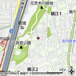 小川電機茨木営業所周辺の地図