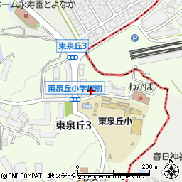 イトーピア桃山台マンションＢ周辺の地図