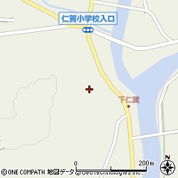 広島県三次市三良坂町仁賀1037周辺の地図