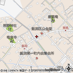 静岡県焼津市飯淵275-1周辺の地図