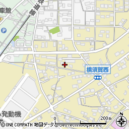 静岡県浜松市浜名区横須賀1530-3周辺の地図