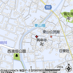 兵庫県姫路市東山422周辺の地図