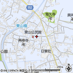 兵庫県姫路市東山719周辺の地図