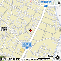 静岡県浜松市浜名区横須賀433周辺の地図