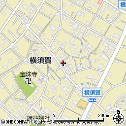 静岡県浜松市浜名区横須賀470周辺の地図