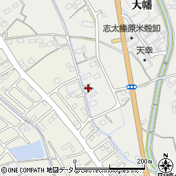 静岡県榛原郡吉田町大幡1685周辺の地図